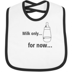 Infant Contrast Trim Bib