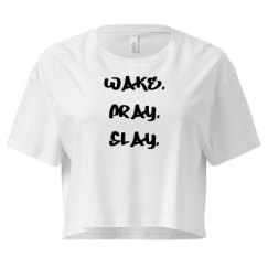 Ladies Festival Cali Crop Top Tee