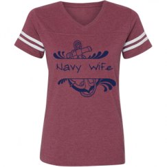 Ladies Relaxed Fit Vintage Sports Tee