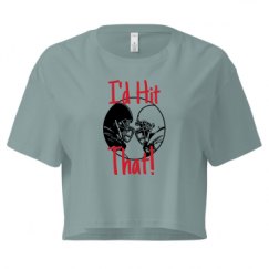 Ladies Festival Cali Crop Top Tee