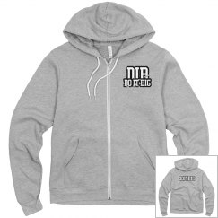 Grey designers hoodie