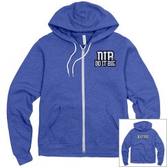 Blue designers hoodie 
