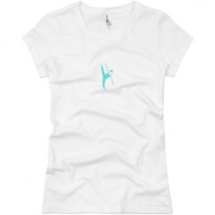 Ladies Slim Fit Basic Promo Jersey Tee