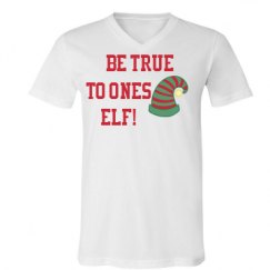 Unisex V-Neck Jersey Tee