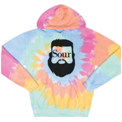 Unisex Tie-Dye Fleece Hoodie