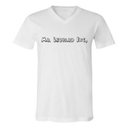 Unisex V-Neck Jersey Tee