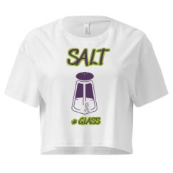 Ladies Festival Cali Crop Top Tee