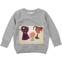 Toddler Crewneck Basic Promo Sweatshirt