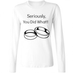 Ladies Relaxed Fit Basic Long Sleeve Tee