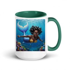 15oz Ceramic Mug with Color Inside