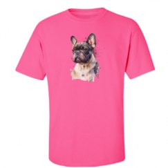 Unisex Ultra Cotton Safety Neon Crewneck Tee