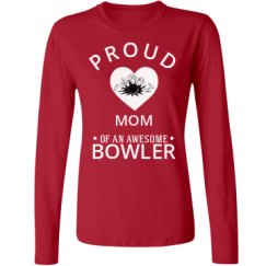 Ladies Relaxed Fit Basic Long Sleeve Tee