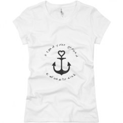 Ladies Slim Fit Basic Promo Jersey Tee