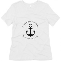 Ladies Relaxed Fit Super Soft Triblend Tee