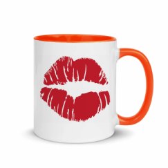 11oz Ceramic Mug with Color Inside