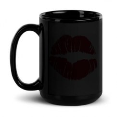 15oz Black Glossy Mug