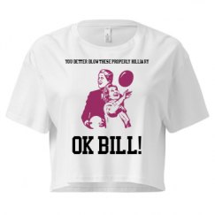 Ladies Festival Cali Crop Top Tee