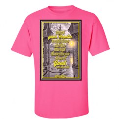 Unisex Ultra Cotton Safety Neon Crewneck Tee