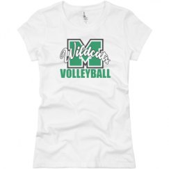 Ladies Slim Fit Basic Promo Jersey Tee