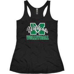 Ladies Slim Fit Super Soft Racerback Triblend Tank