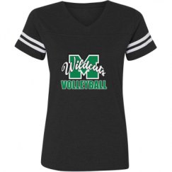 Ladies Relaxed Fit Vintage Sports Tee