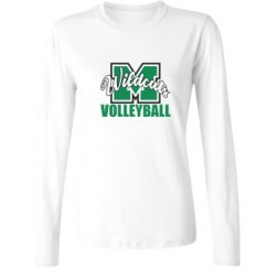 Ladies Relaxed Fit Basic Long Sleeve Tee