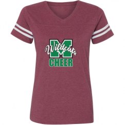 Ladies Relaxed Fit Vintage Sports Tee