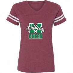 Ladies Relaxed Fit Vintage Sports Tee