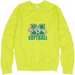 Unisex Neon Crewneck Sweatshirt