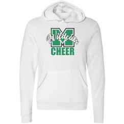 Wildcats Cheer M Hoodie White