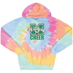Unisex Tie-Dye Fleece Hoodie