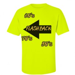 Unisex Ultra Cotton Safety Neon Crewneck Tee