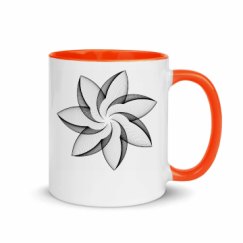 11oz Ceramic Mug with Color Inside