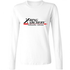 Ladies Relaxed Fit Basic Long Sleeve Tee