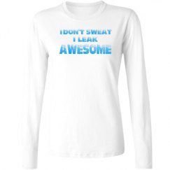 Ladies Relaxed Fit Basic Long Sleeve Tee