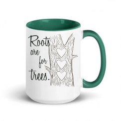 15oz Ceramic Mug with Color Inside