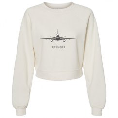 Women's Raglan Pullover Fleece