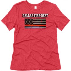 Ladies Relaxed Fit Super Soft Triblend Tee