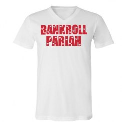 Unisex V-Neck Jersey Tee