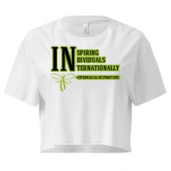 Ladies Festival Cali Crop Top Tee