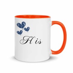 11oz Ceramic Mug with Color Inside