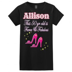 50TH FIERCE AND FABULOUS BIRTHDAY DIVA