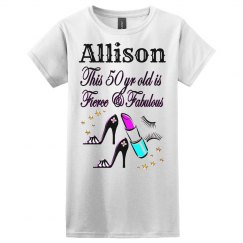 PRETTY PURPLE 50TH BIRTHDAY DIVA DESIGN