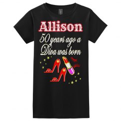 AWESOME RED 50 & FABULOUS DIVA DESIGN