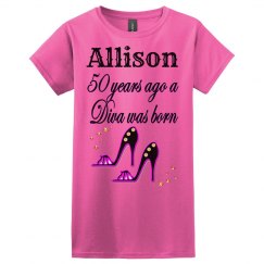 50 AND FABULOUS SHOE QUEEN DESIGN