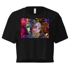 Ladies Festival Cali Crop Top Tee