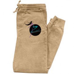 Pigment-Dyed Fleece Pants