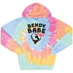 Unisex Tie-Dye Fleece Hoodie