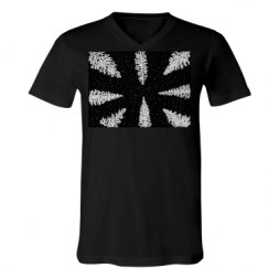 Unisex V-Neck Jersey Tee