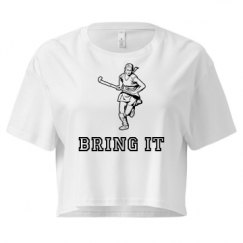 Ladies Festival Cali Crop Top Tee